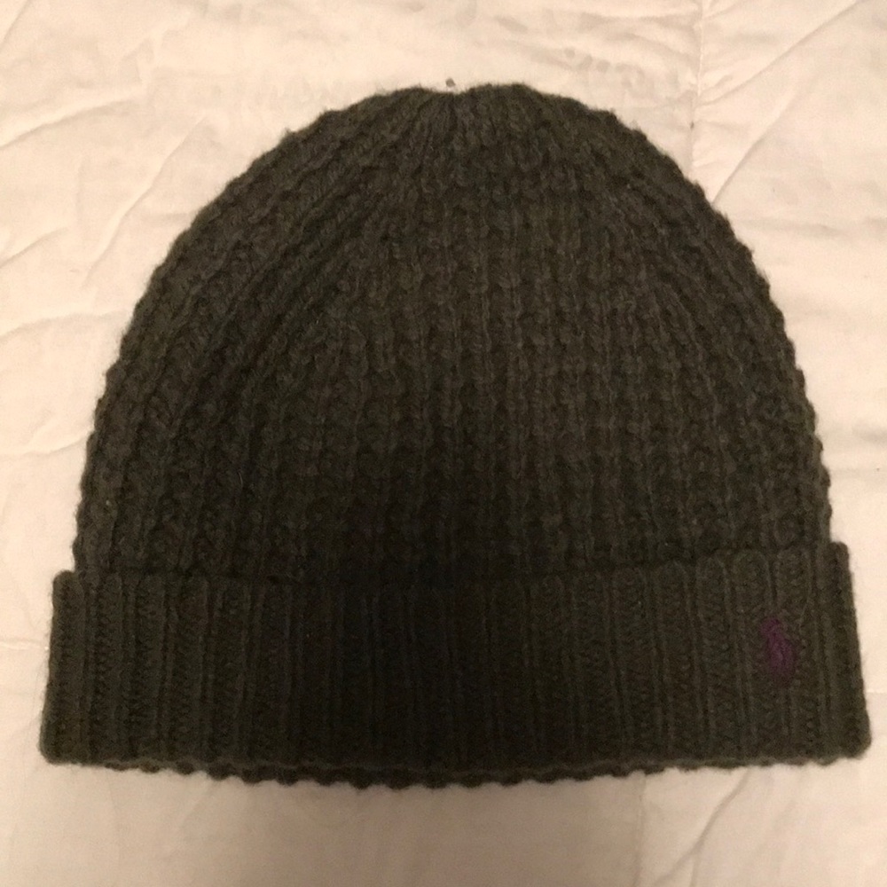 Army green winter hat